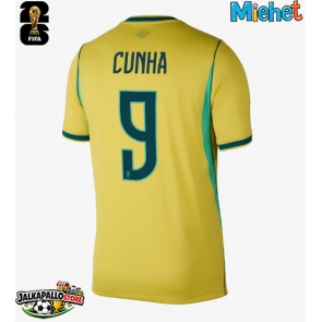 Brasilia Matheus Cunha #9 Kotipaita MM-kisat 2026 Lyhythihainen